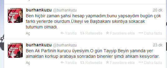 Burhan Kuzu: 'Arabaya sonradan binenler...'
